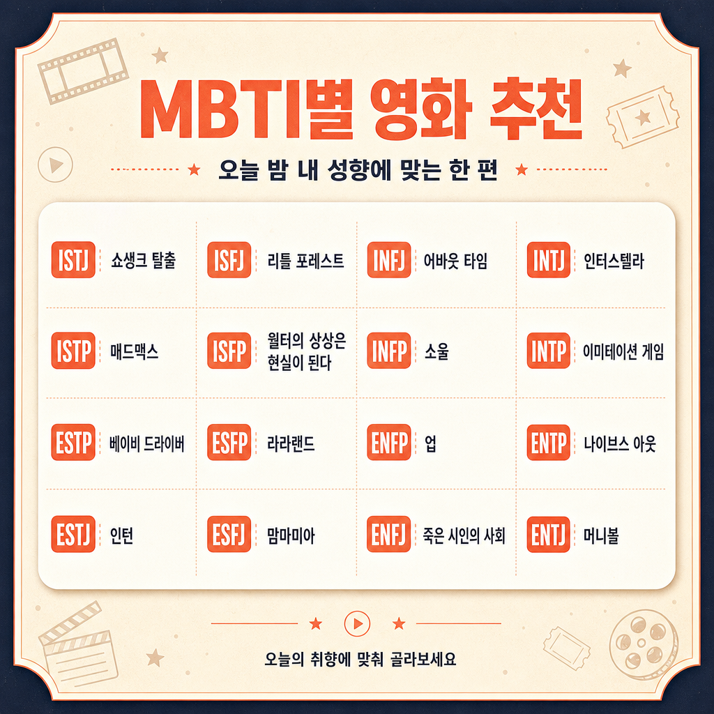 유형별 영화카드 미리보기