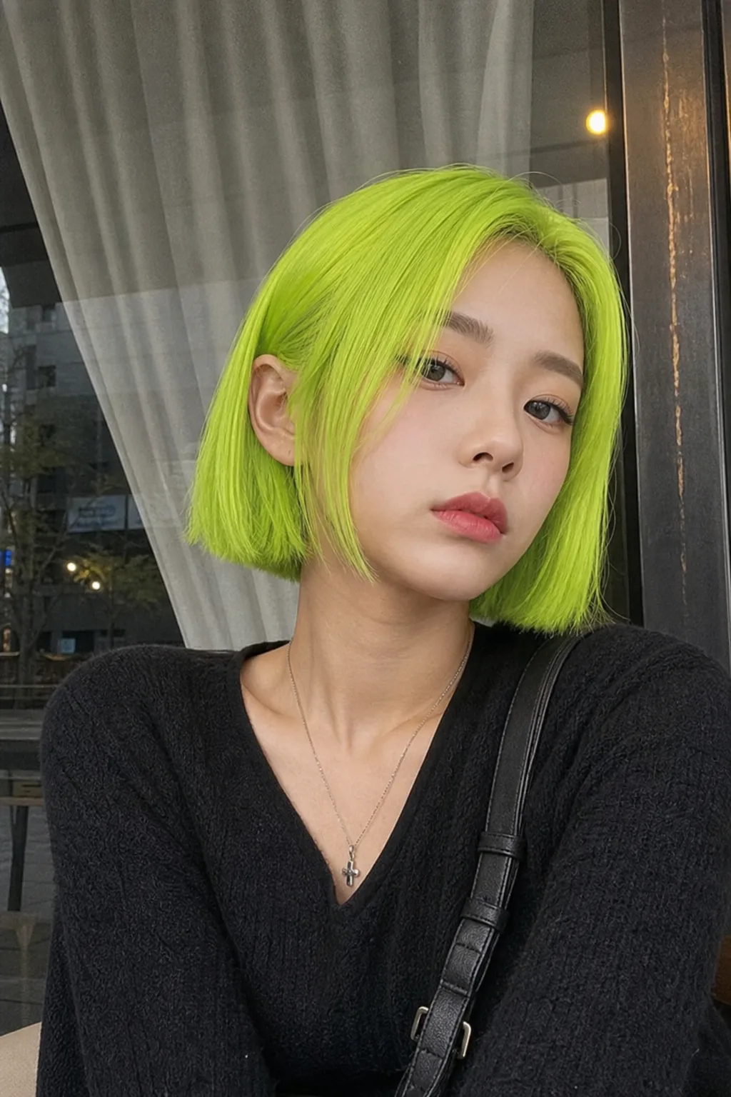 라임단발변환 미리보기
