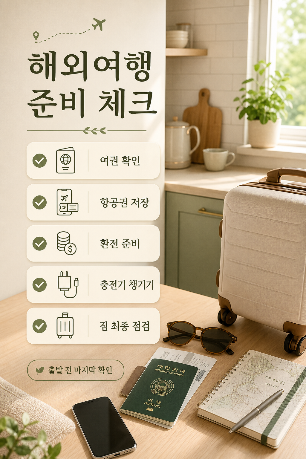 여행준비체크 미리보기