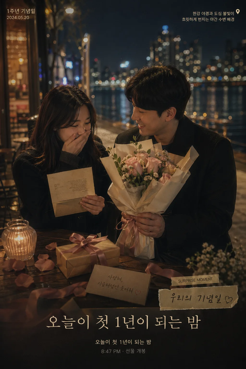 기념일 깜짝 선물 모먼트 Prompt preview
