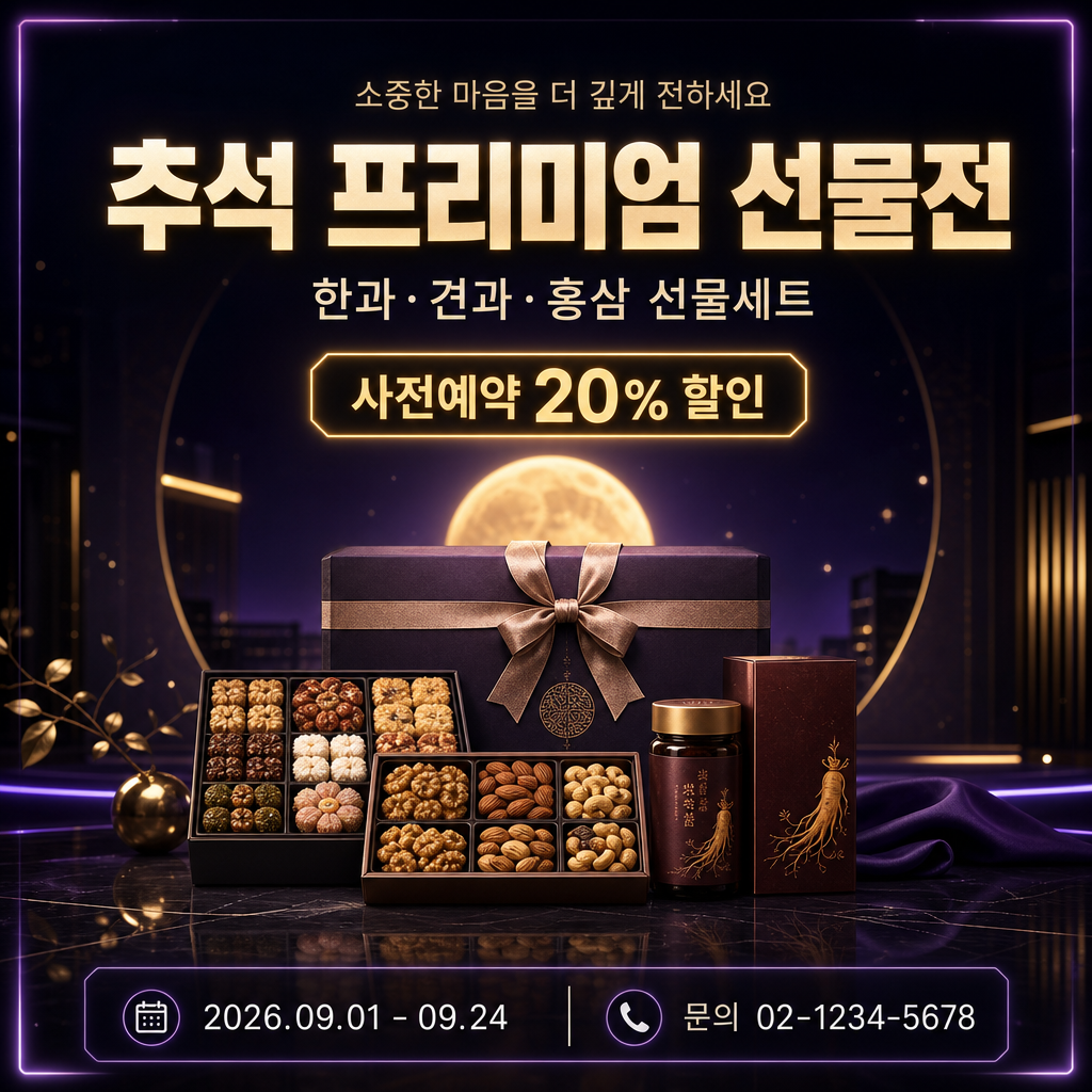 네온 추석선물 미리보기