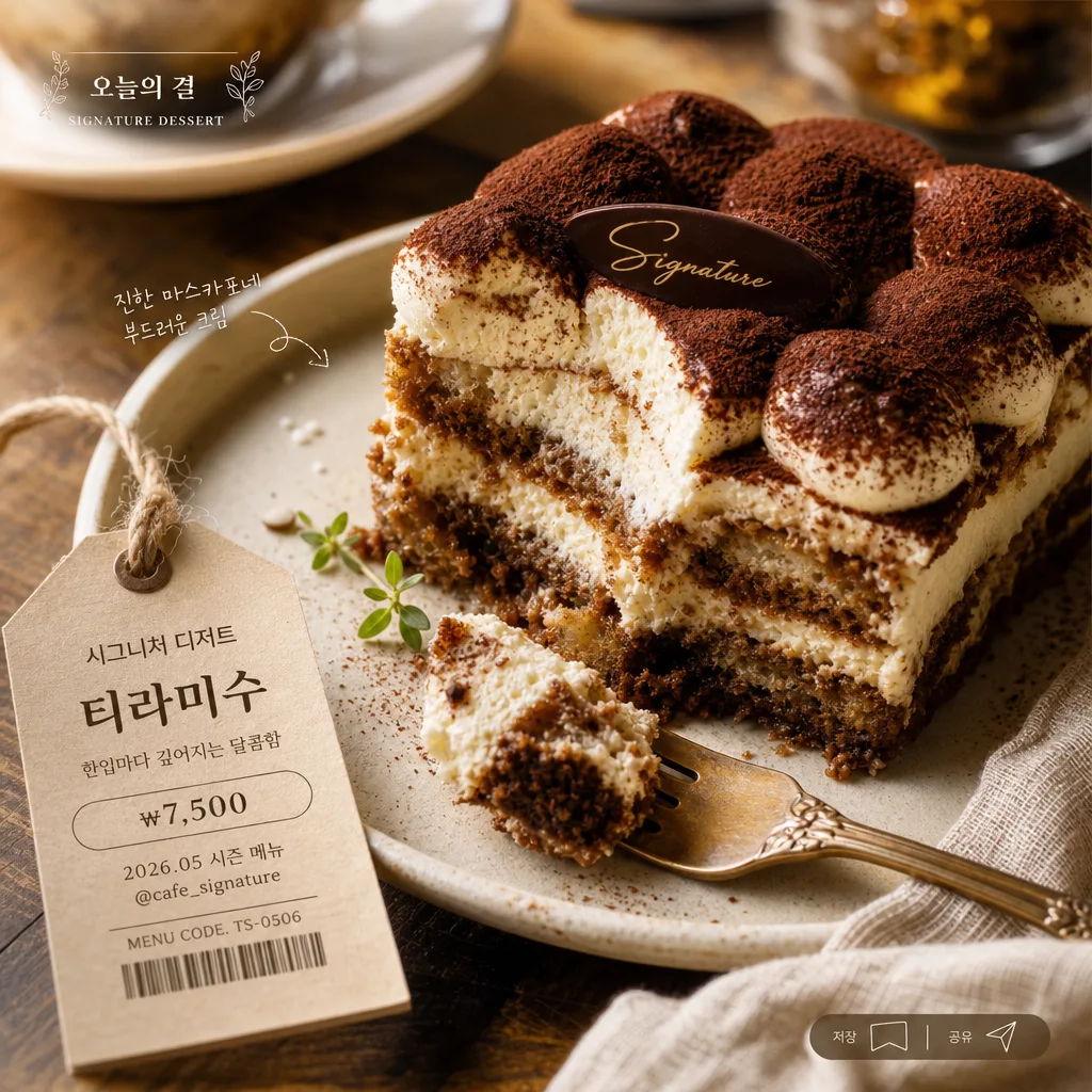 시그니처 디저트 매크로 사진 Prompt preview