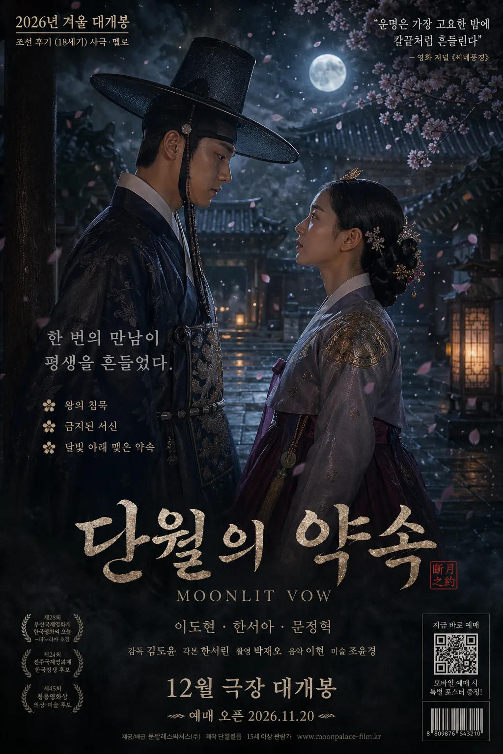 사극·시대극 영화 포스터 プロンプトのプレビュー