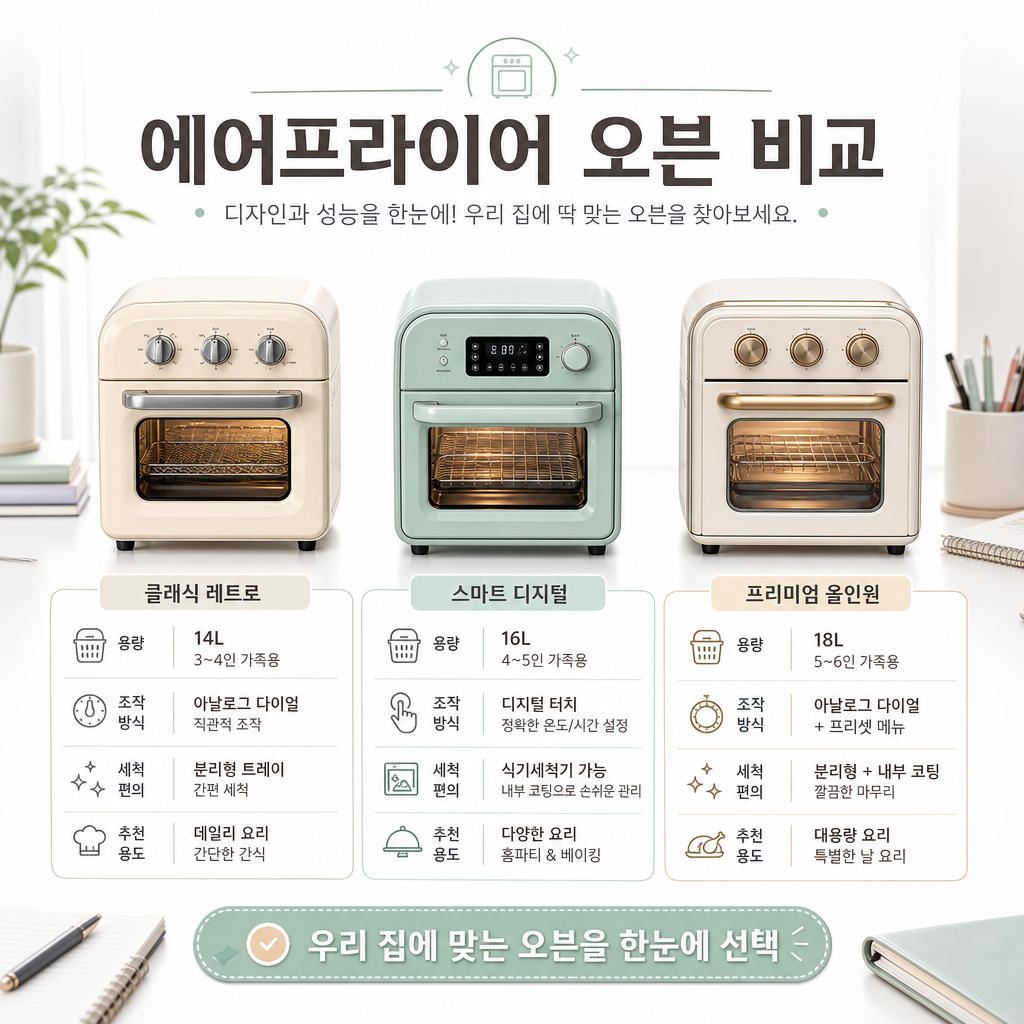 복고 오븐 비교 미리보기