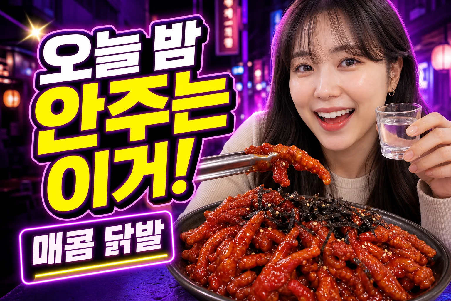 술안주 썸네일 プロンプトのプレビュー