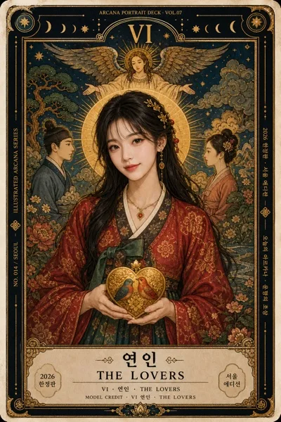 타로 카드 인물 변환 AI 프롬프트 미리보기