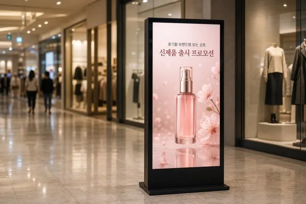 쇼핑몰 간판 AI 프롬프트 미리보기