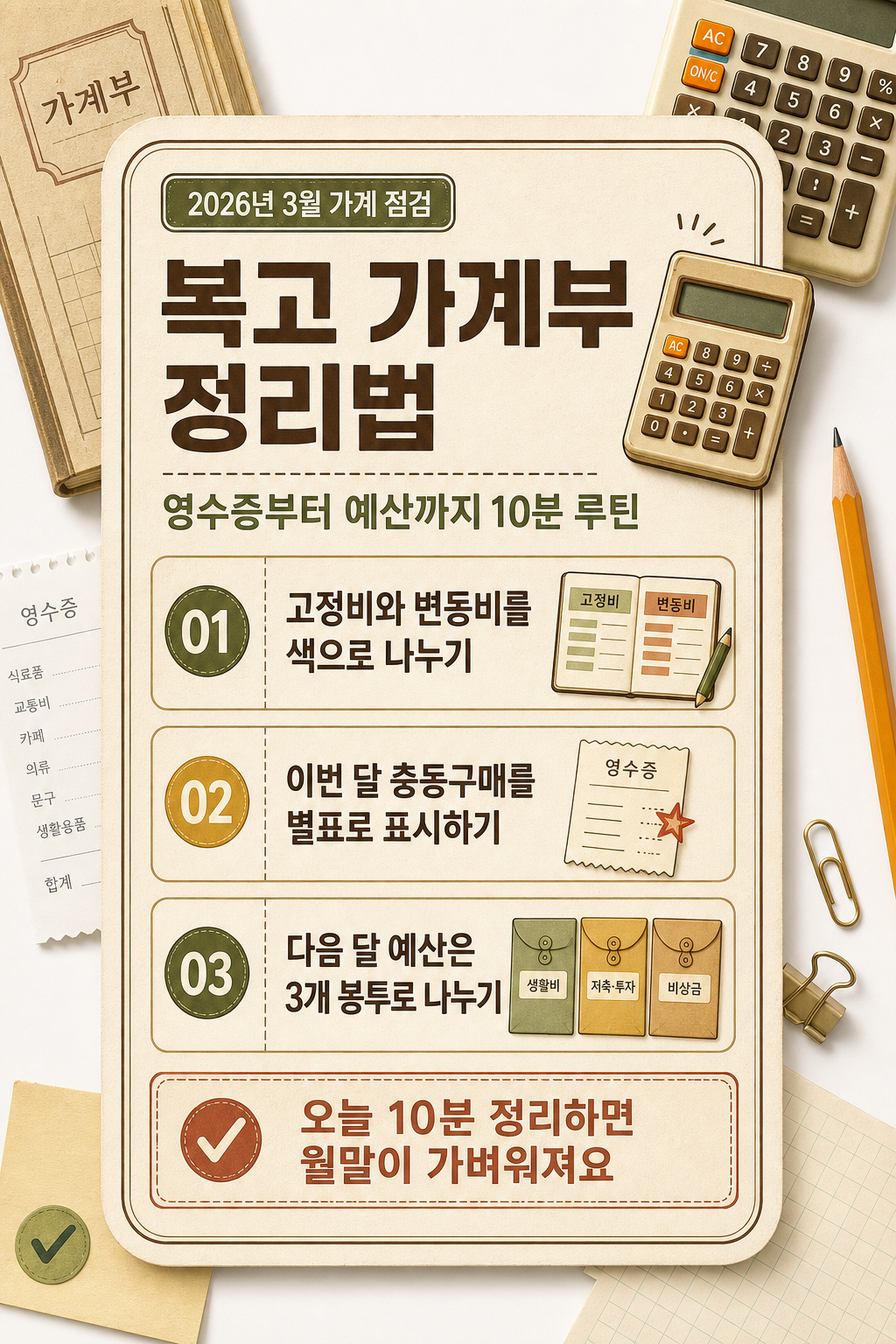 복고 가계부 미리보기