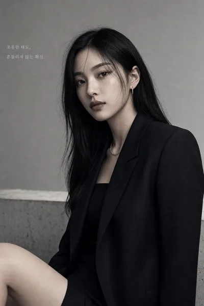 하이패션 인물 Prompt preview