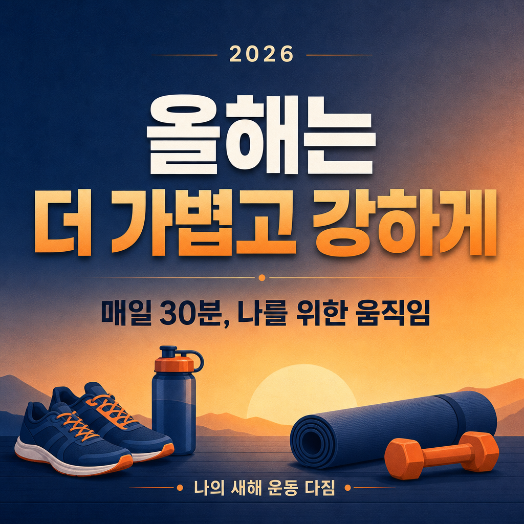 신년 운동 다짐 미리보기