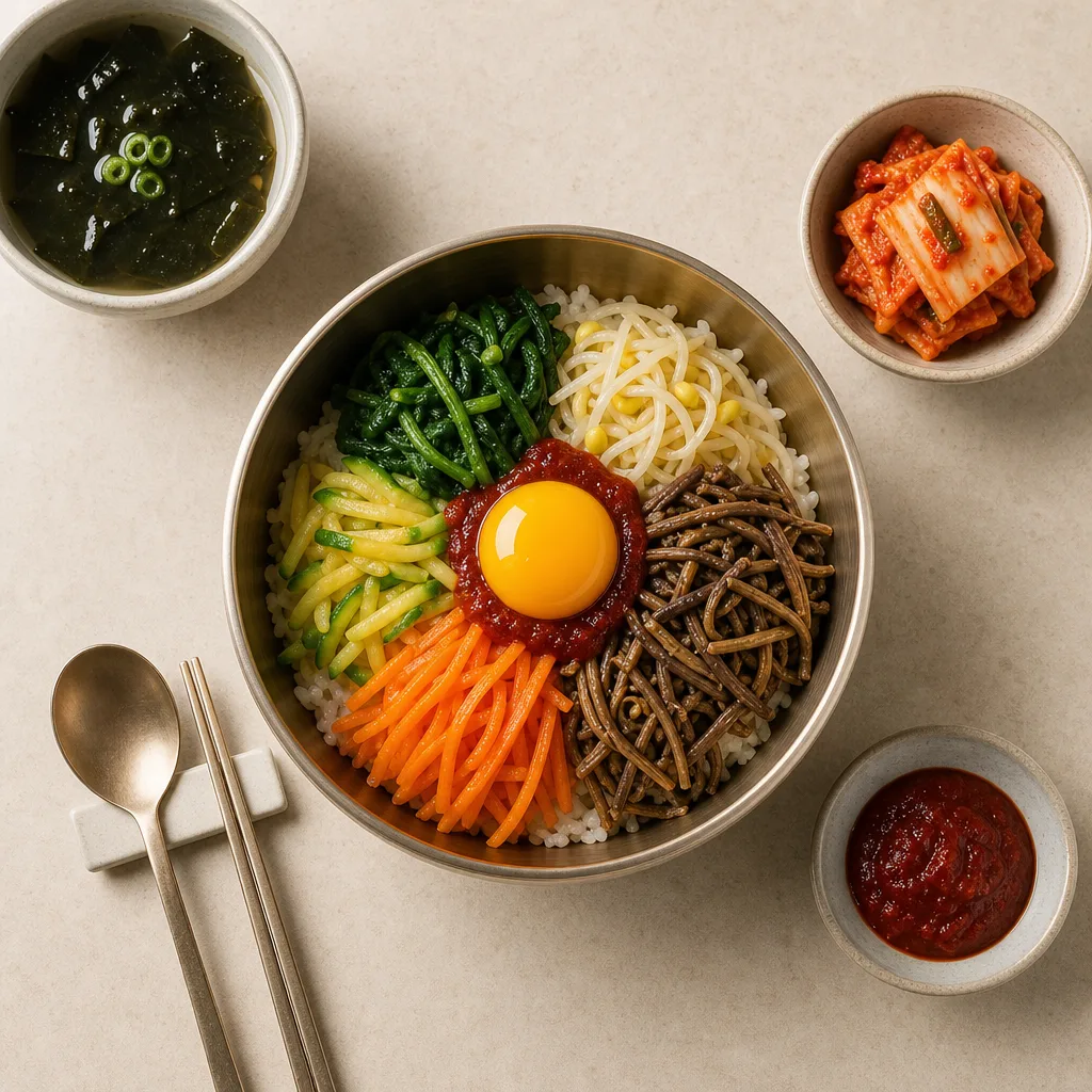 비빔밥 화보 プロンプトのプレビュー