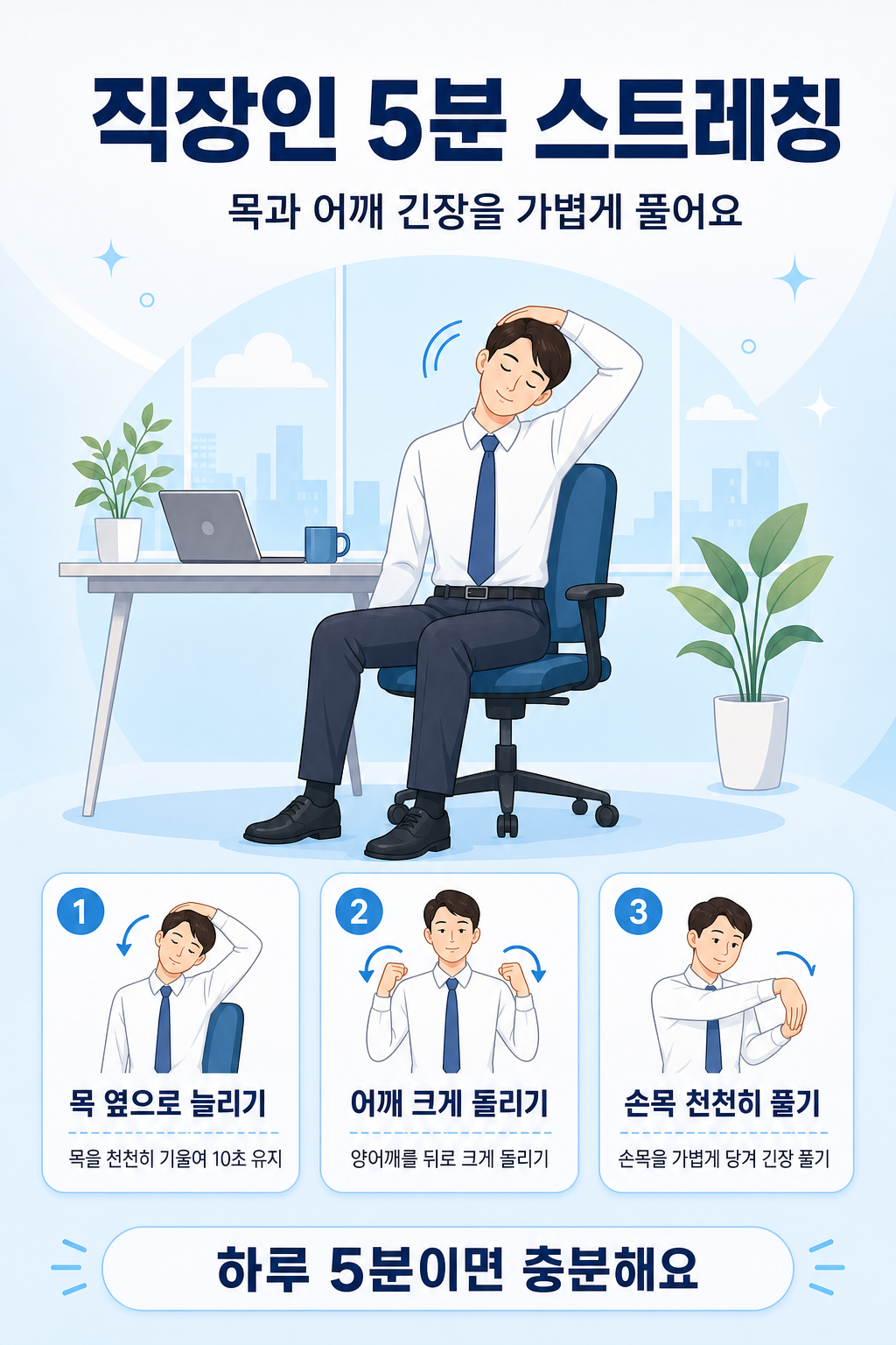 직장인 스트레칭 미리보기