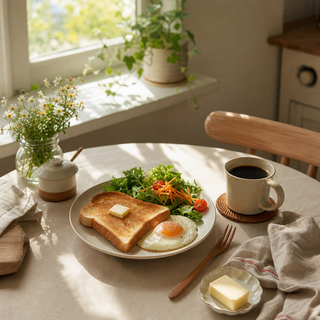 아침 식탁 컷 미리보기