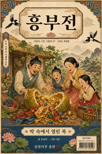 한국 전통 옛이야기 일러스트 (심청전·흥부전·동화) AI 프롬프트 미리보기