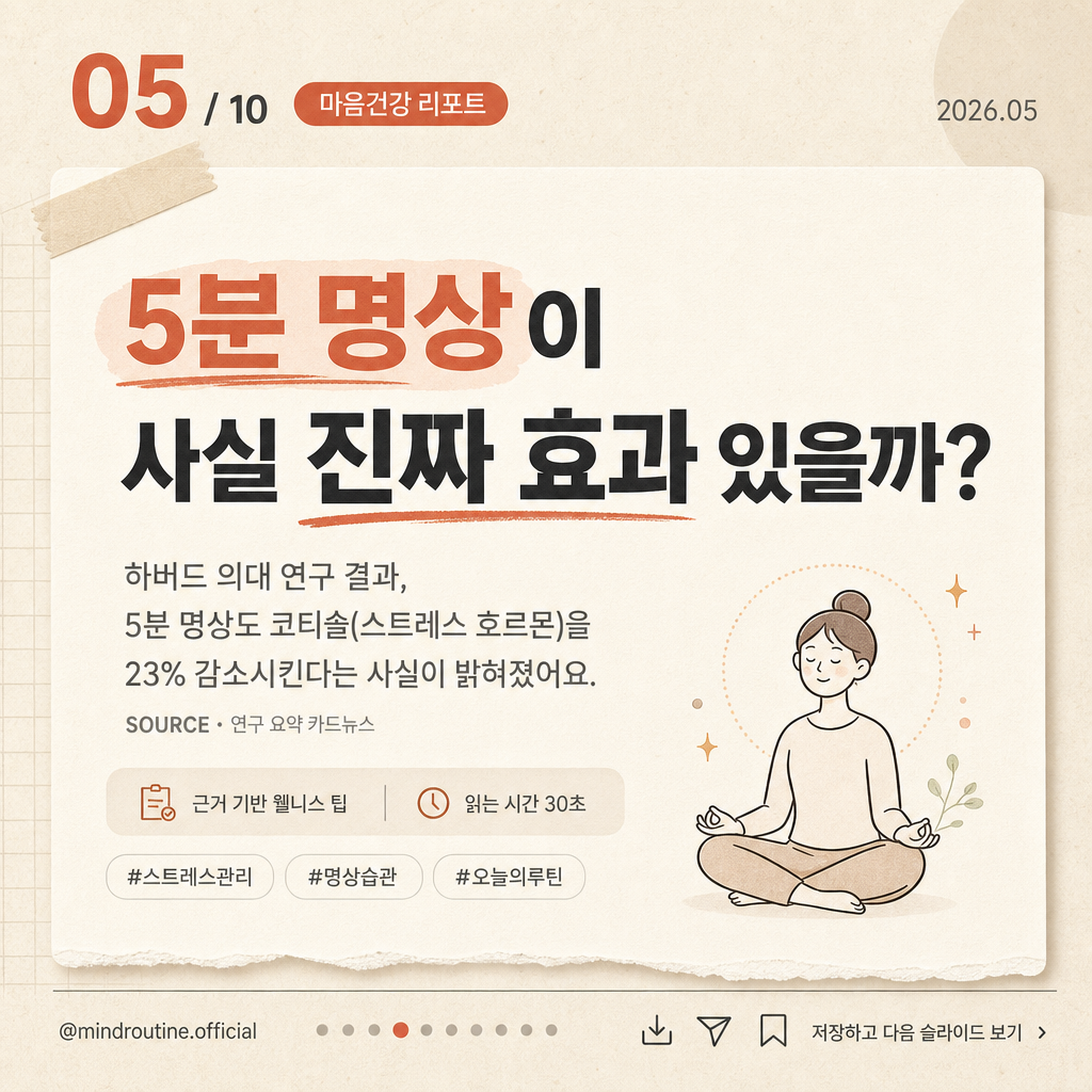 프로모션 카드뉴스 샘플 슬라이드 미리보기