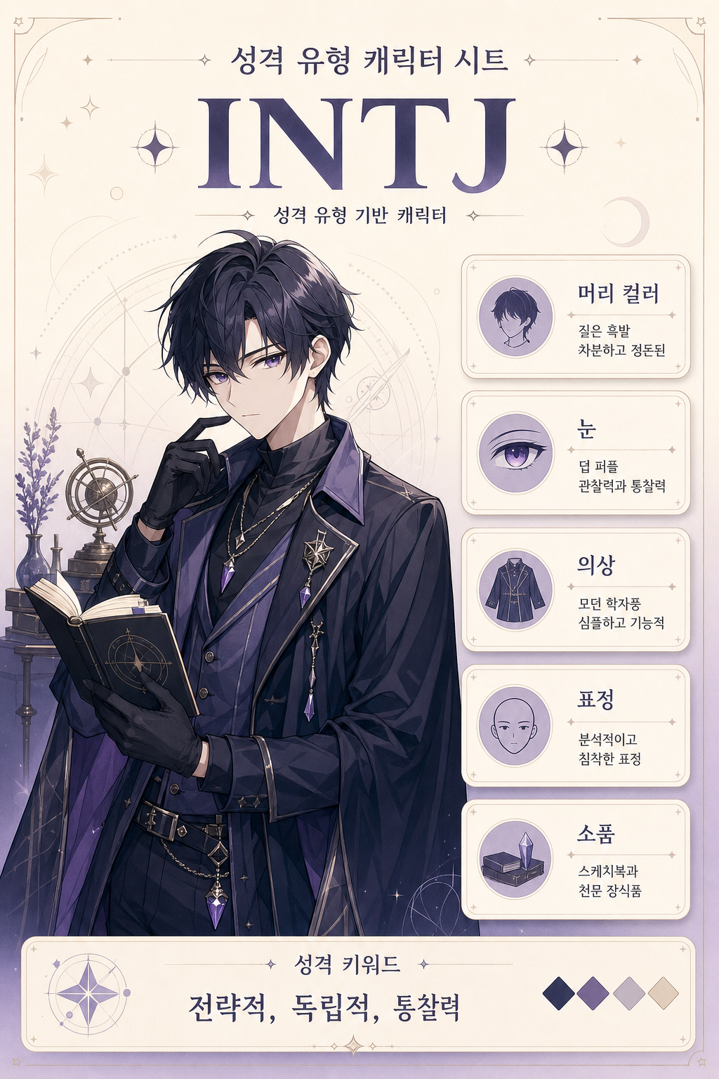 성격캐릭터시트 미리보기
