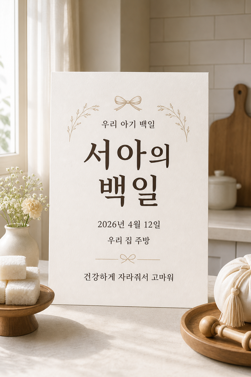 백일상포스터 미리보기