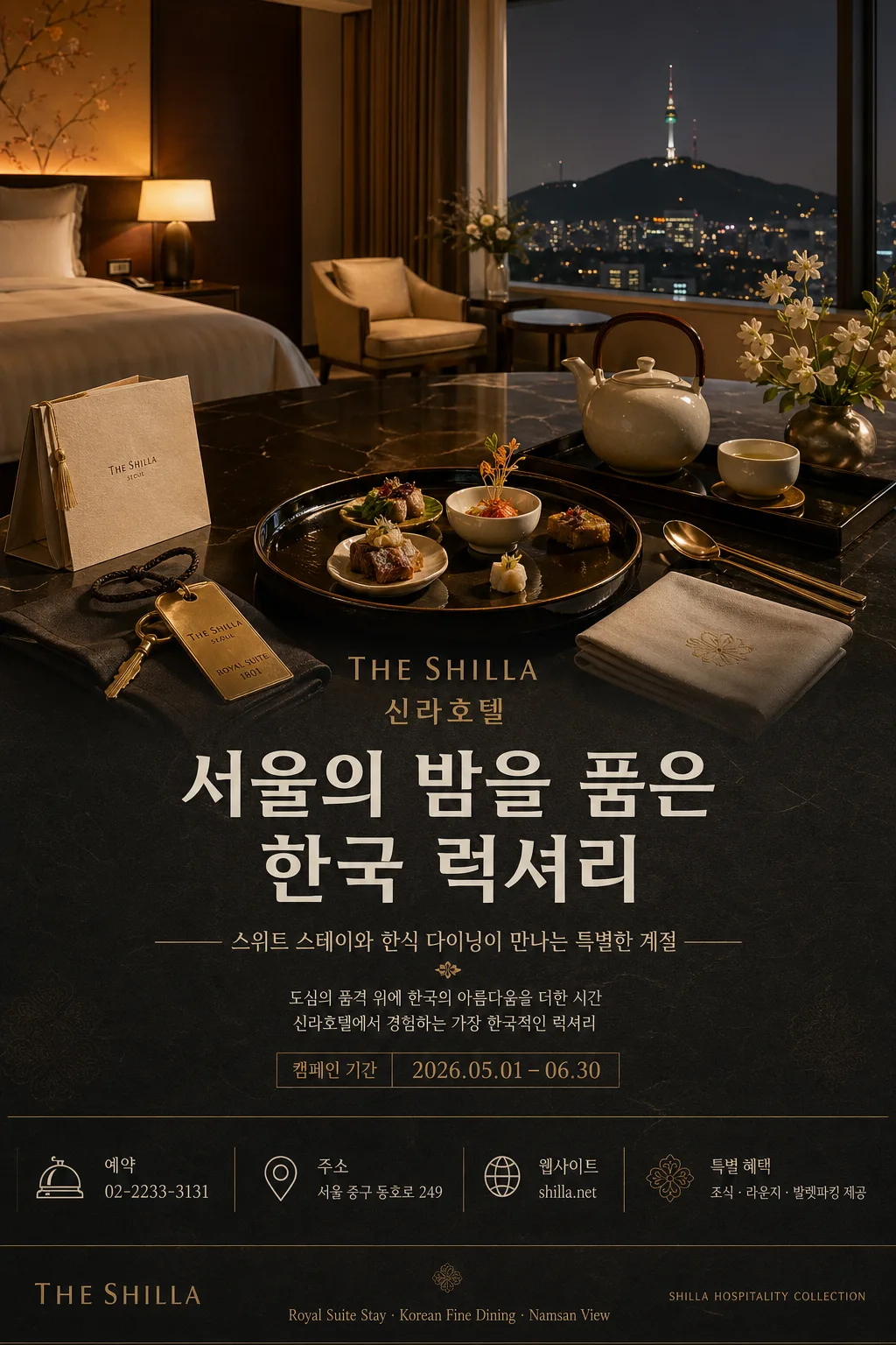 신라호텔 한국 럭셔리 광고 プロンプトのプレビュー