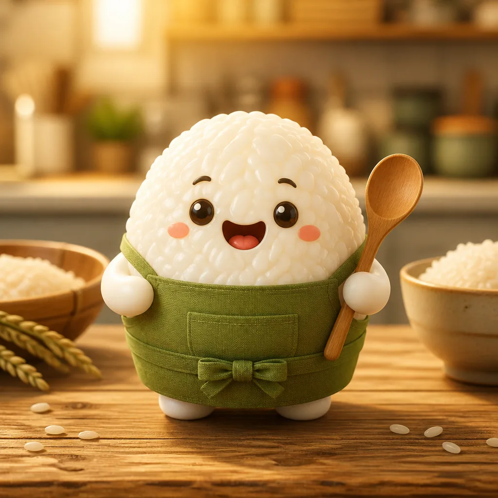 밥알 마스코트 미리보기