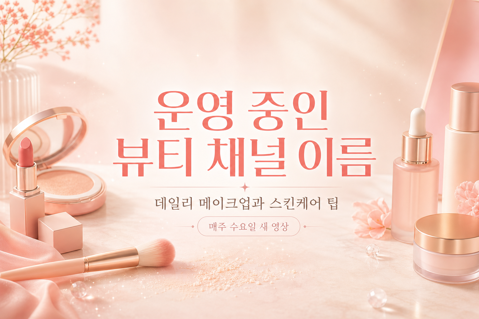 뷰티 채널배너 미리보기