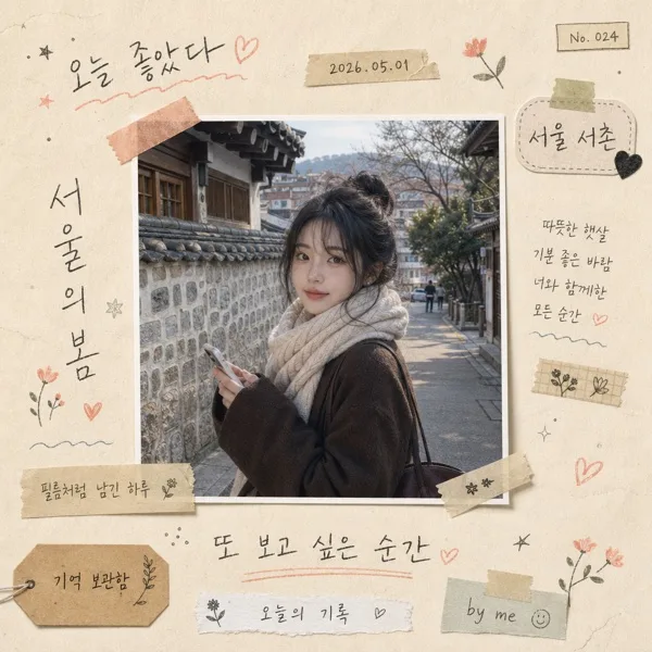 사진 테두리 손글씨 프레임 Prompt preview