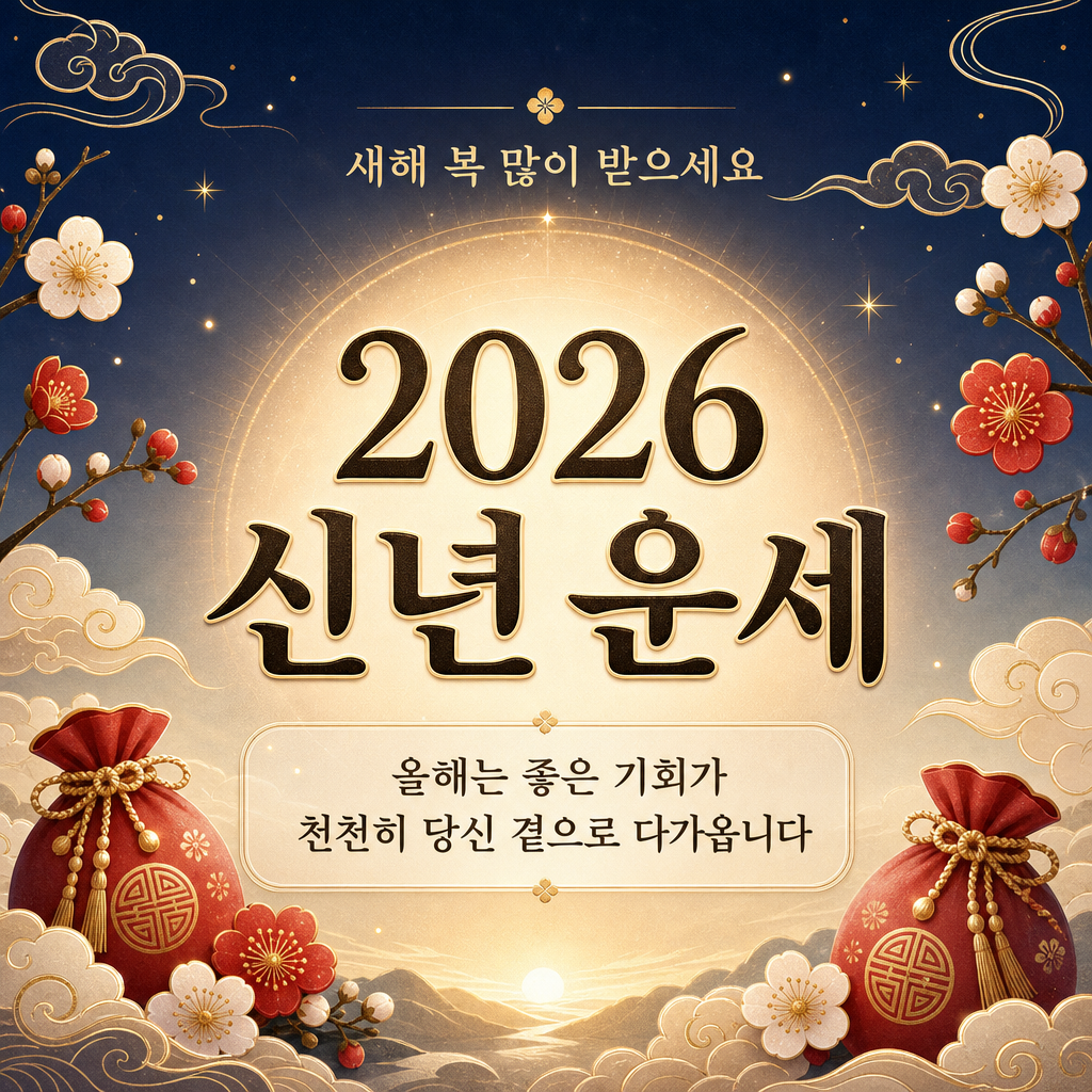 신년 운세 카드 미리보기