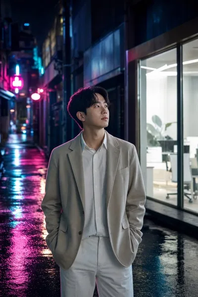 네온 퇴근길 Prompt preview