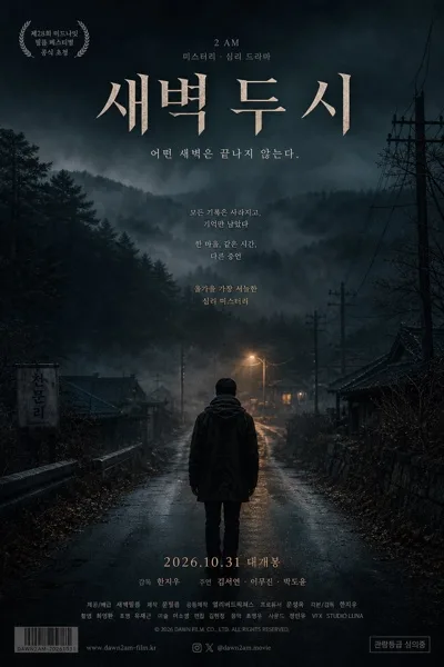 미스터리 심리 스릴러 영화 포스터 プロンプトのプレビュー