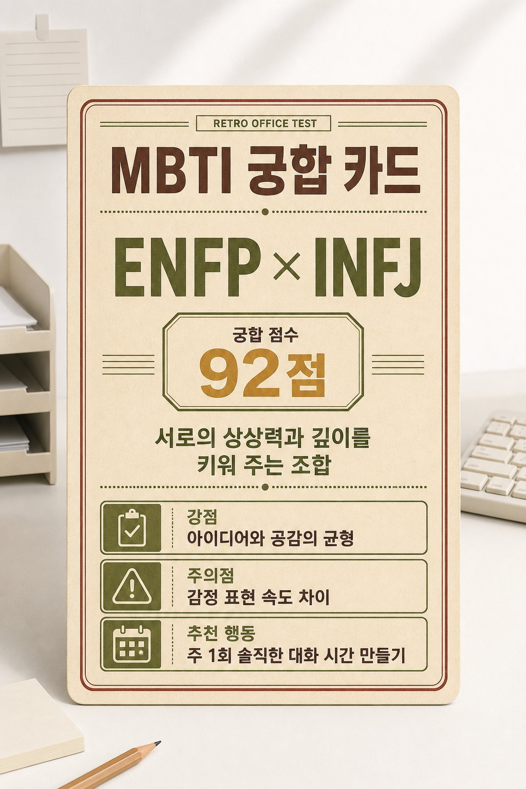 복고궁합카드 미리보기