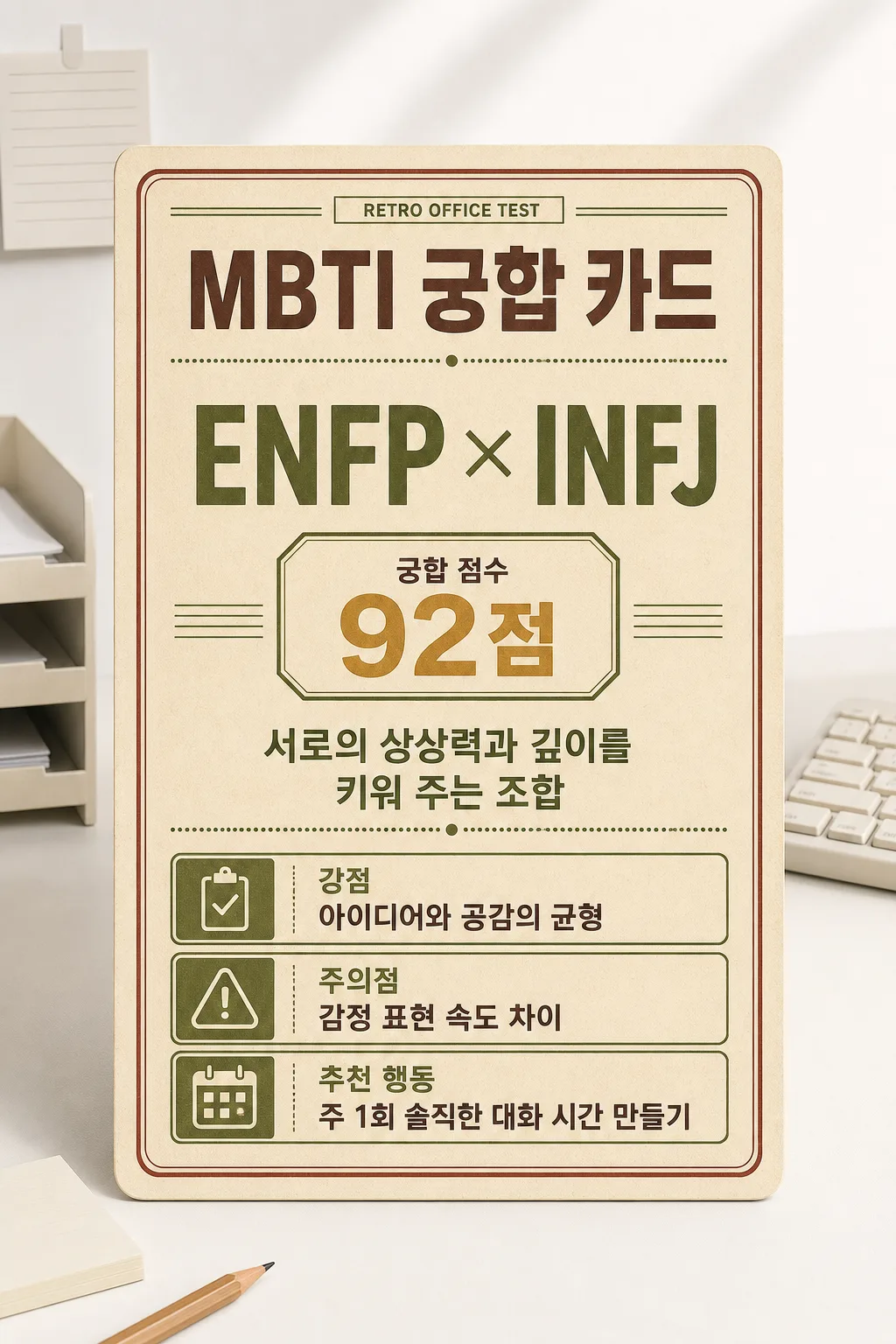복고궁합카드 미리보기