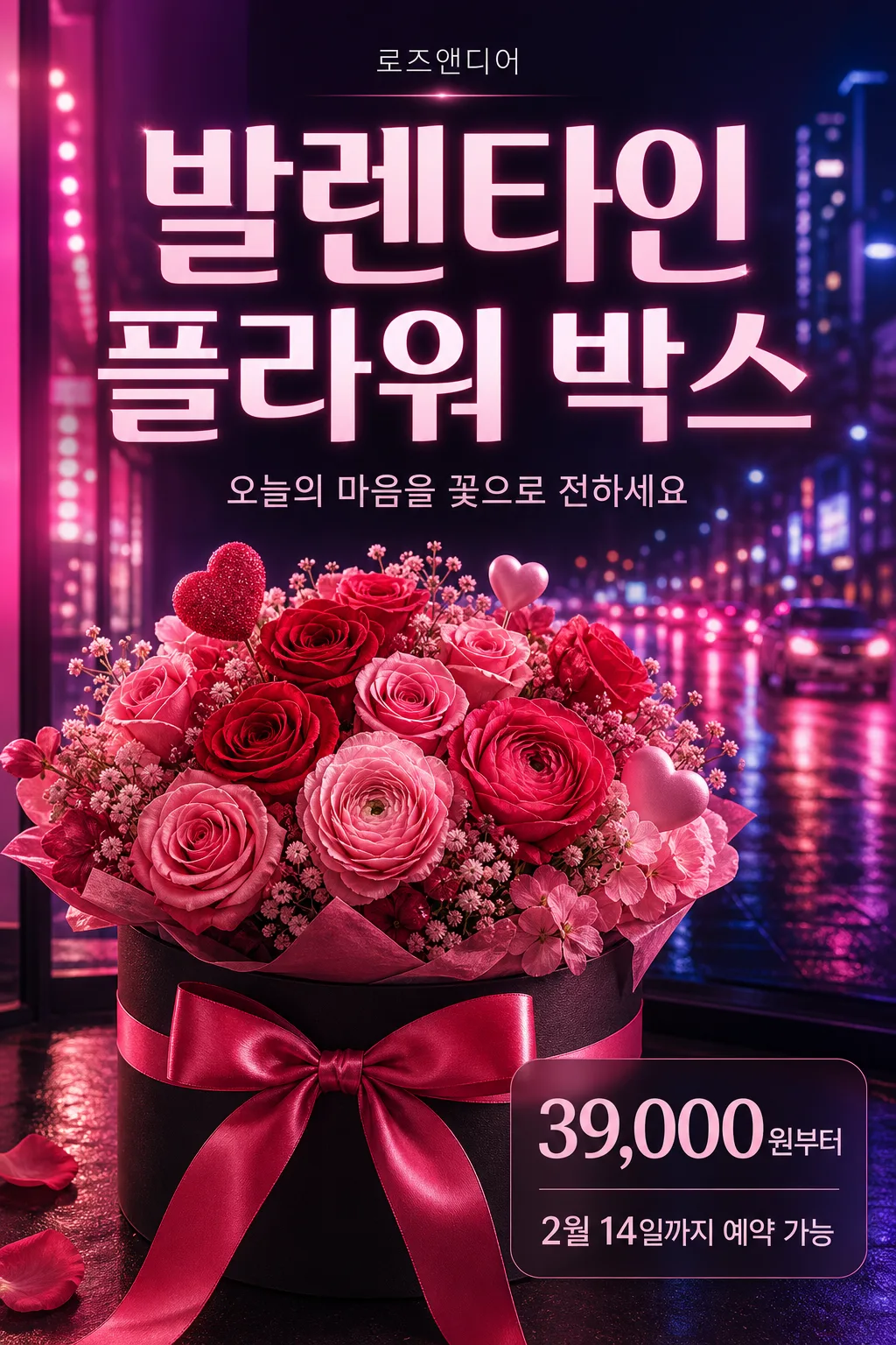꽃상자 홍보 미리보기