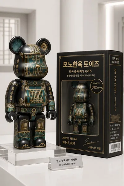 디자이너 비닐 토이 패키지 AI 프롬프트 미리보기