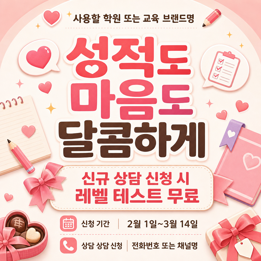 달콤학원카드 미리보기