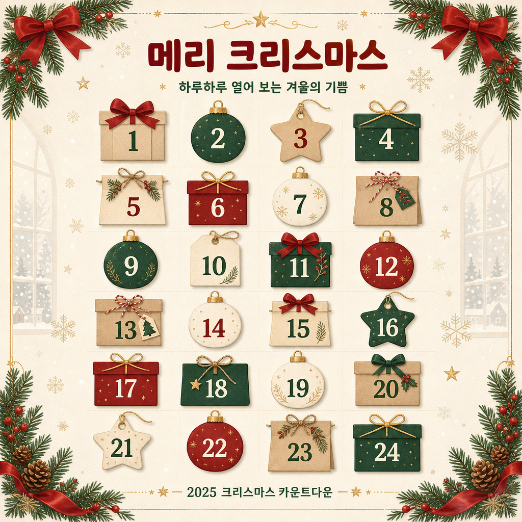 어드벤트카드 미리보기