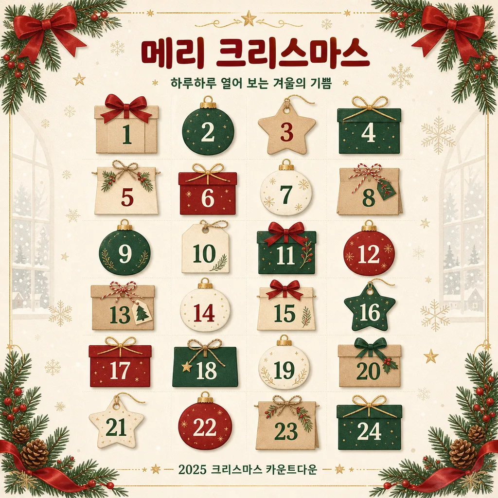 어드벤트카드 미리보기
