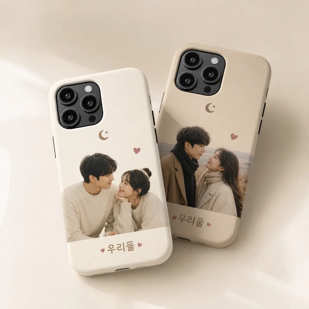 커플폰케이스 Prompt preview