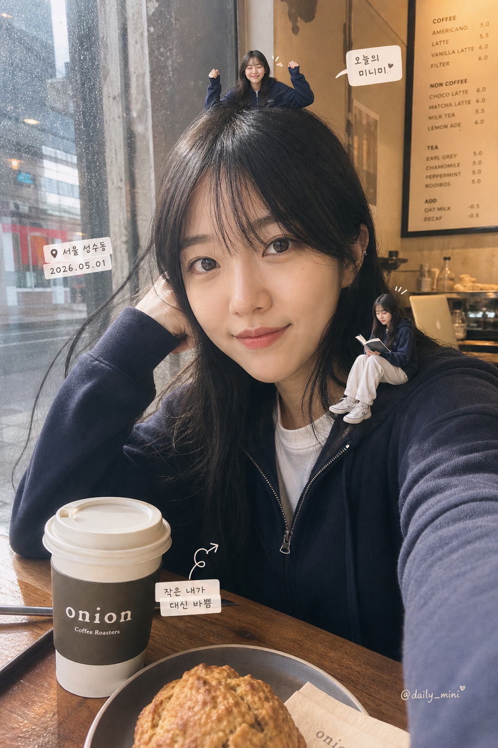 미니미 합성 일상 컷 미리보기
