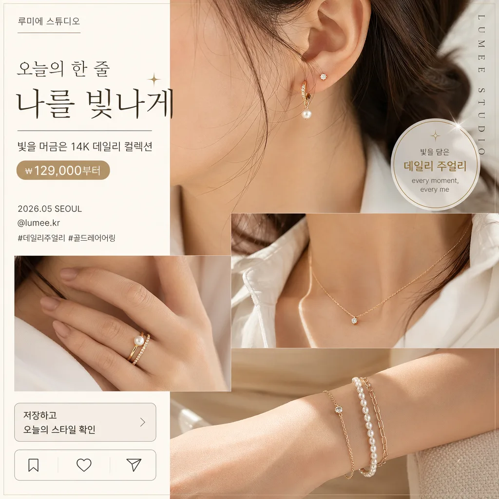 액세서리 광고 이미지 변환 Prompt preview