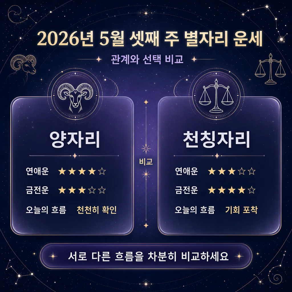 별자리비교카드 미리보기