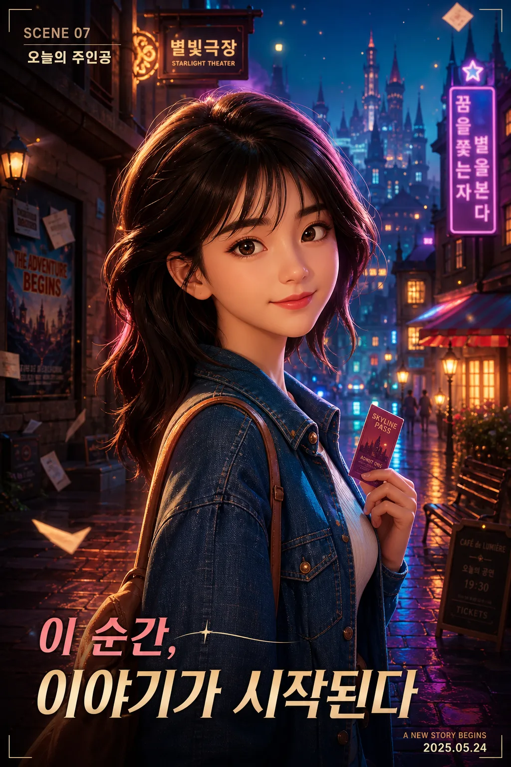 3D 애니메이션 영화 컷 변환 提示詞預覽