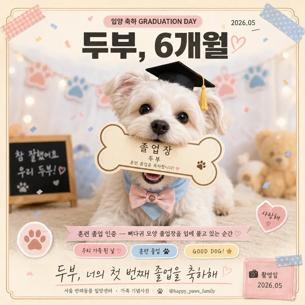 펫 입양·강아지 졸업식 提示詞預覽
