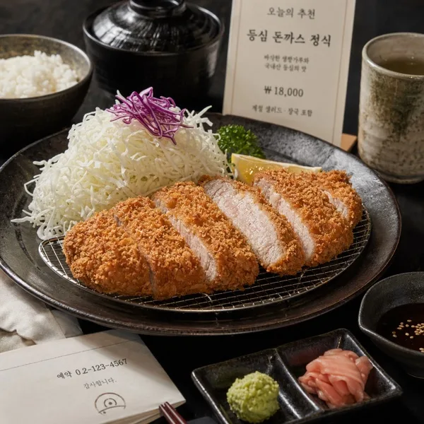 일식 클로즈업 디테일 사진 AI 프롬프트 미리보기