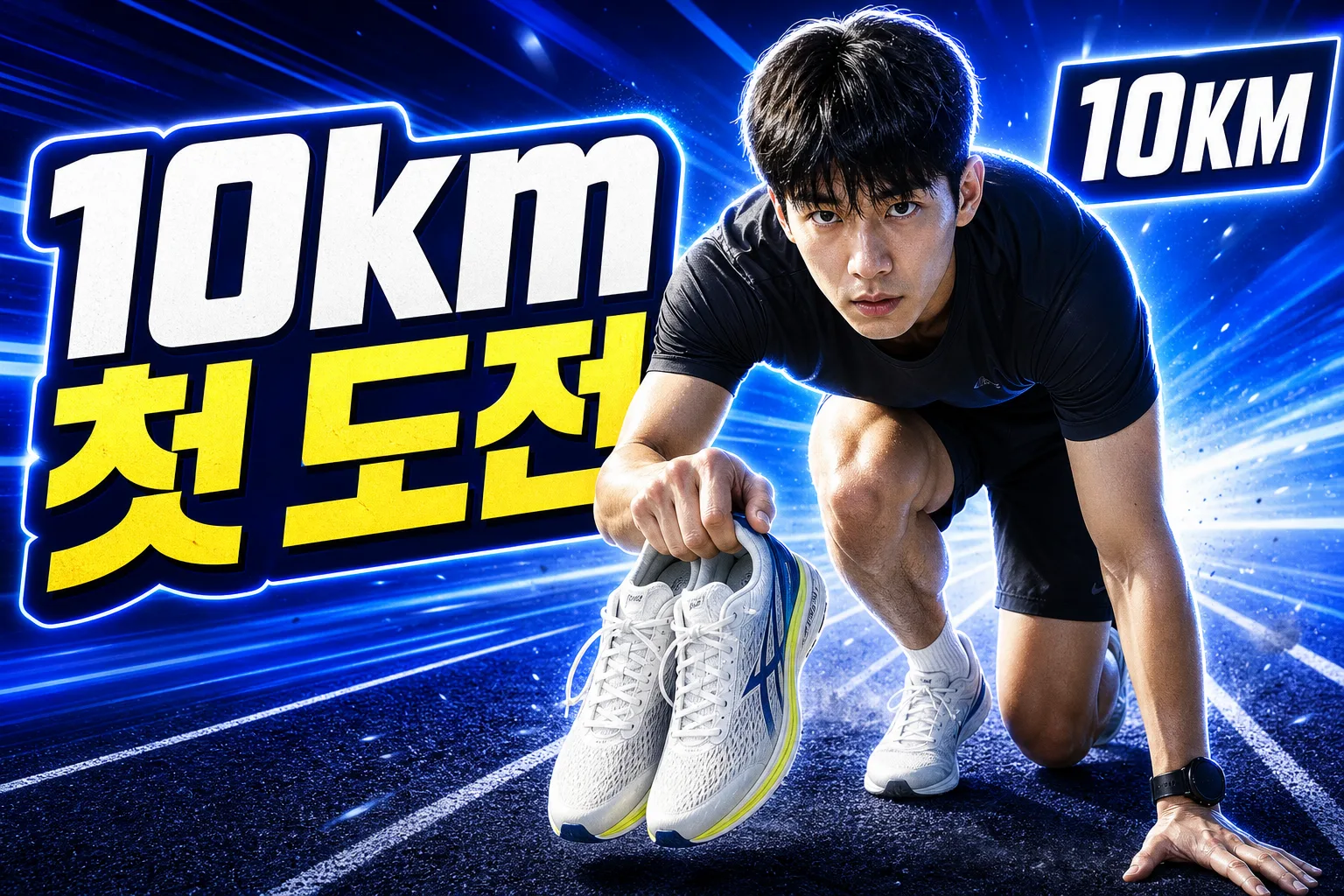 러닝도전썸네일 プロンプトのプレビュー