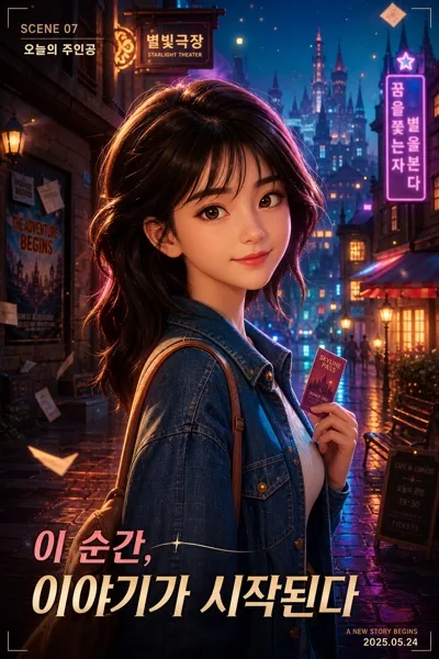 3D 애니메이션 영화 컷 변환 AI 프롬프트 미리보기
