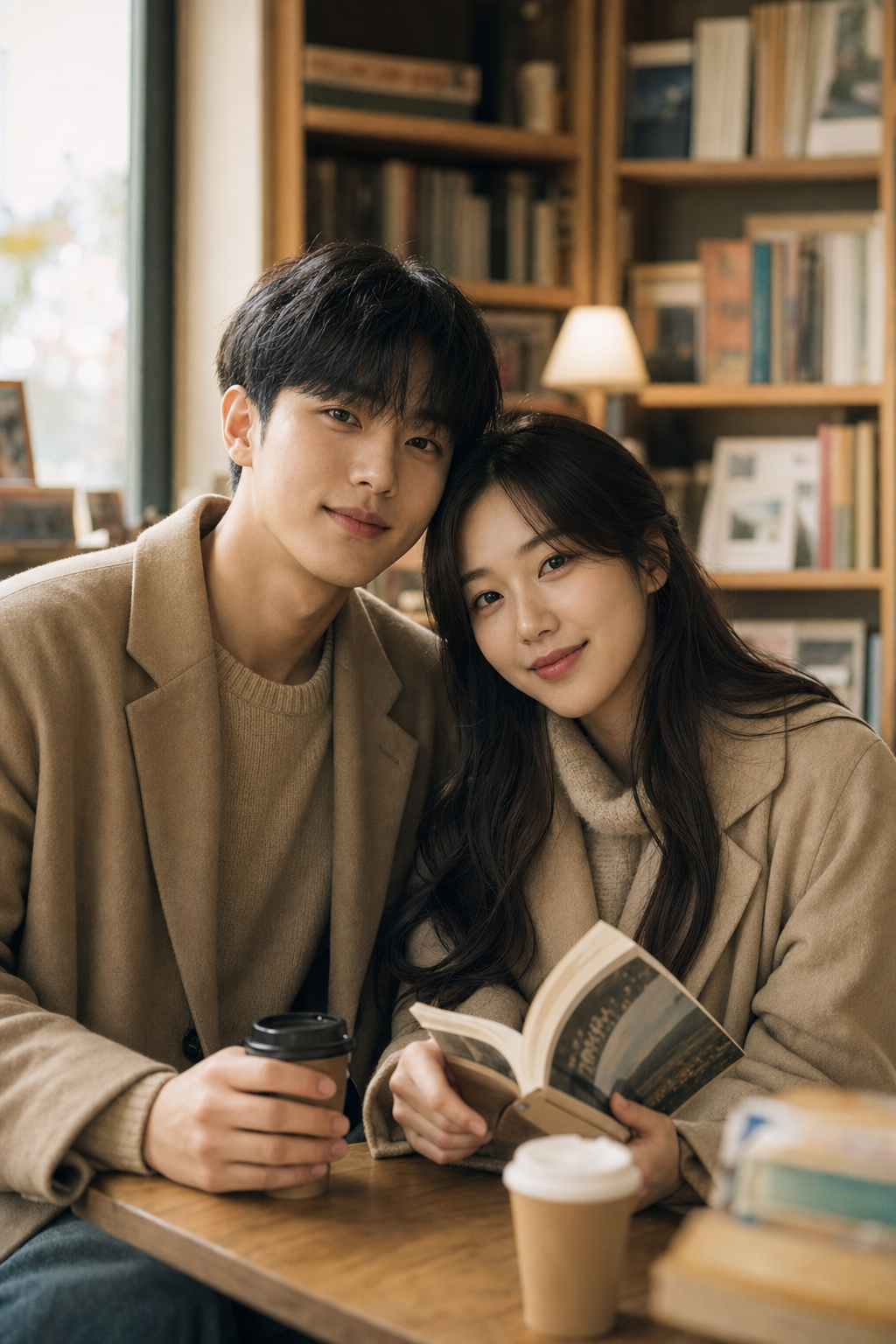 서점 여행 커플 미리보기