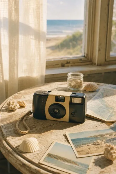 해변 필름감성 Prompt preview
