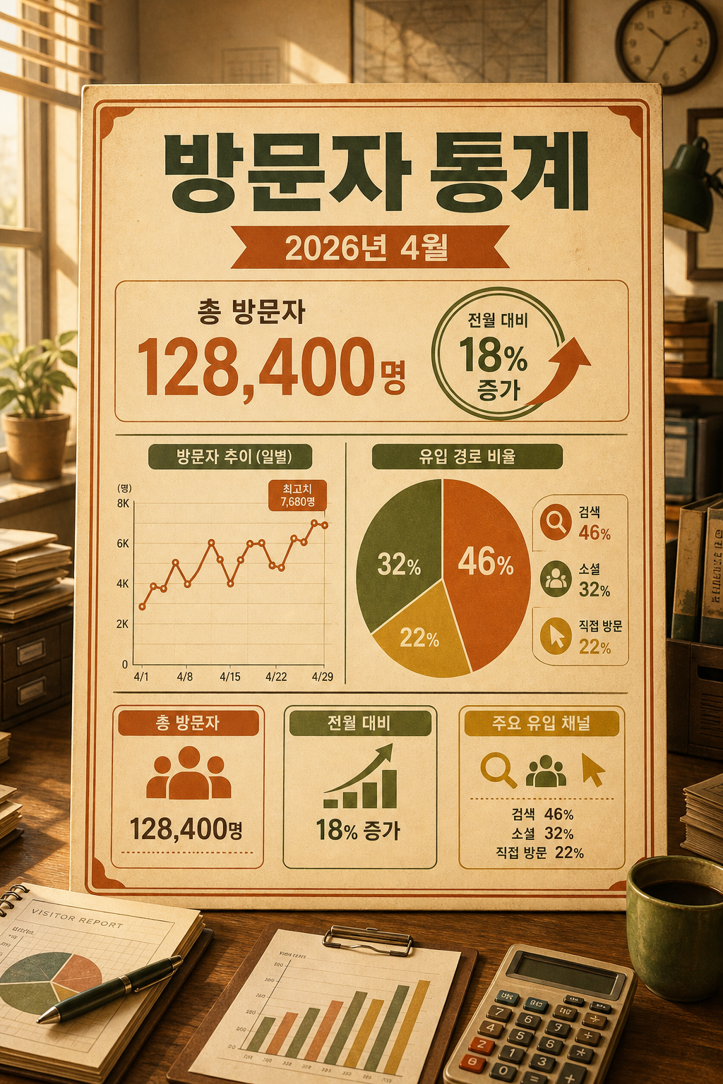 복고 통계판 미리보기
