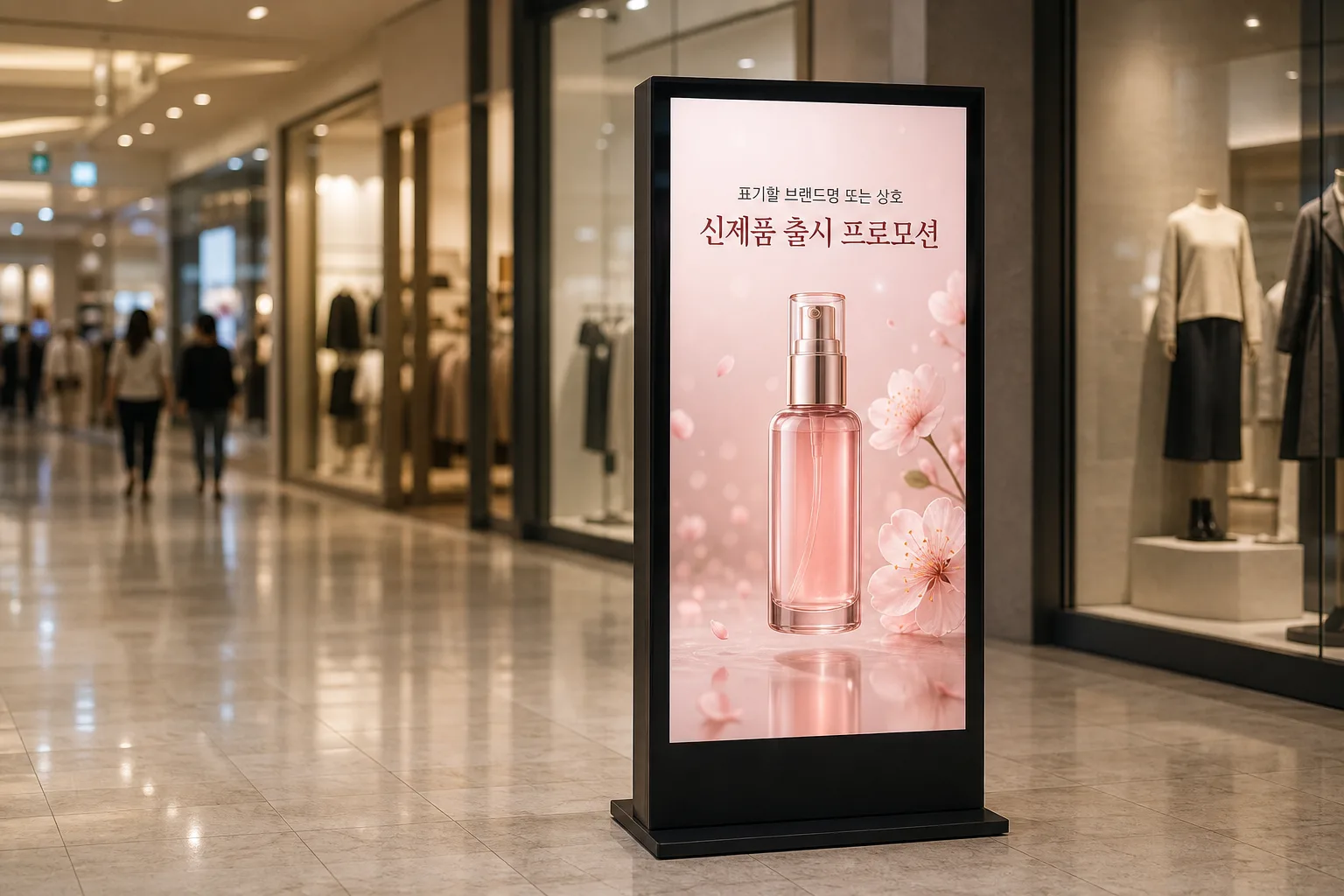 쇼핑몰 간판 미리보기