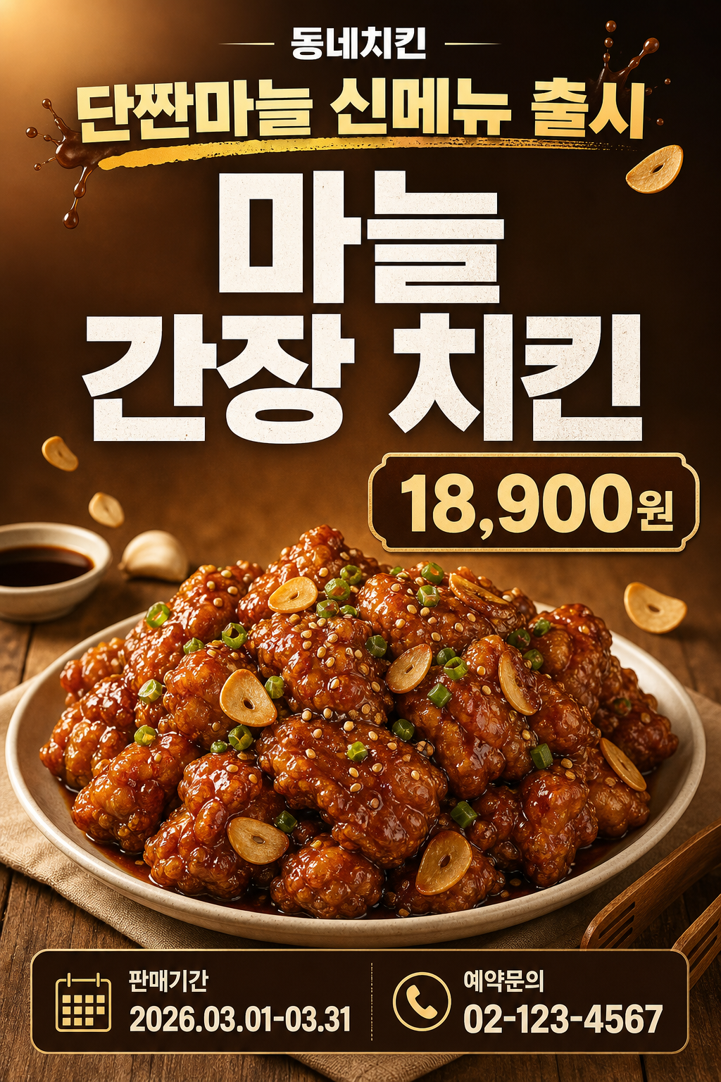마늘간장치킨 미리보기