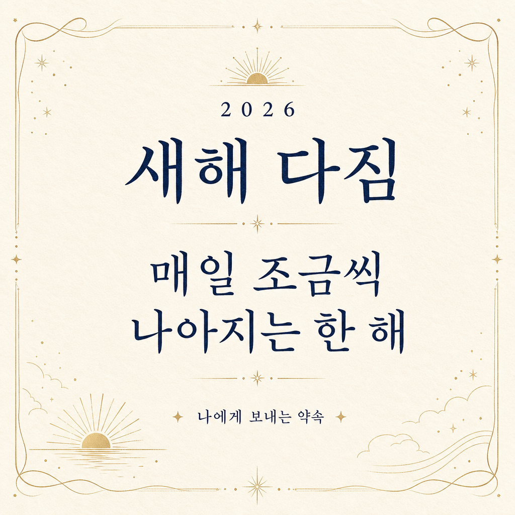 새해다짐카드 미리보기